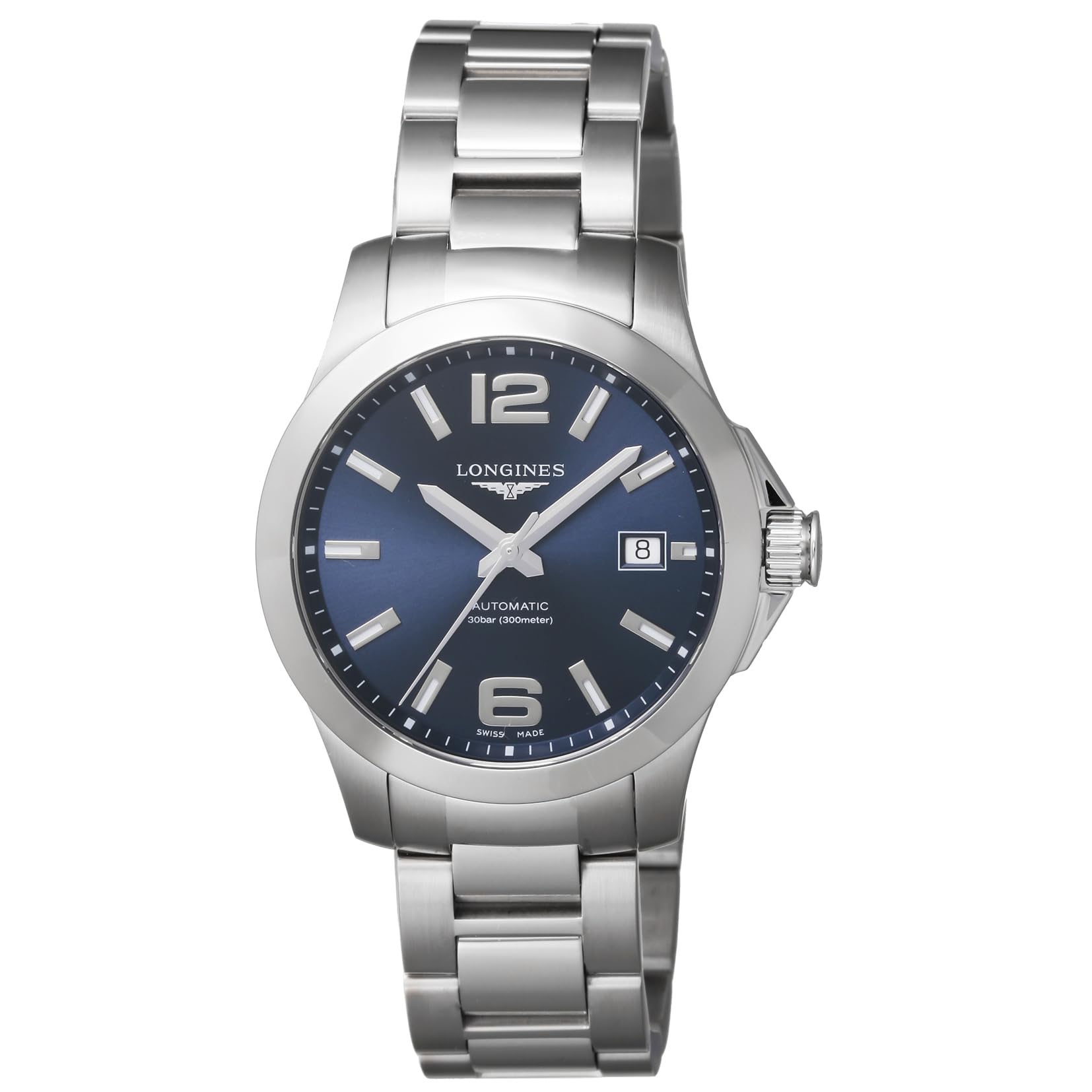 

Casual Watch Conquest Silver [Longines] L3.776.4.99.6 Men s [Item] Темно-синій