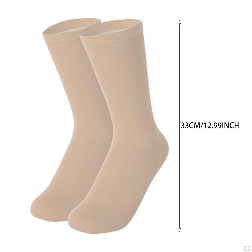 Ice Skating Socks Cotton Roller Skate Soft Figure Knee High