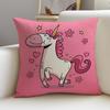 MMagical UnicornS Cushion Cover Pcs Soft Decorative Square Cushion Covers x x Pillowcases for Sofa Couch Home Bedroom