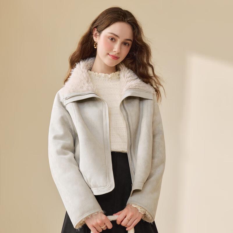 Betu Women's Winter Faux Fur Fleece Jacket