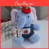 Stuffed Elephant Animal Plush Key Chain Multiple Style Children Birthday Gift