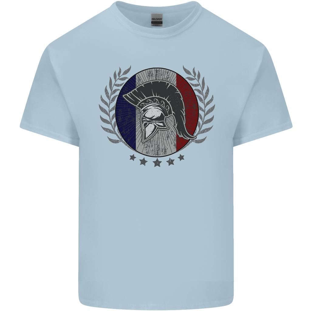 French Bodybuilding Flag Gym Training France Unisexs Light Cotton TShirt