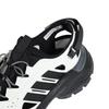 Adidas Sneaker Platform Sports Core Size Men's Sandals, Sandals, White/Grey Six/Core Black, 25.5cm
