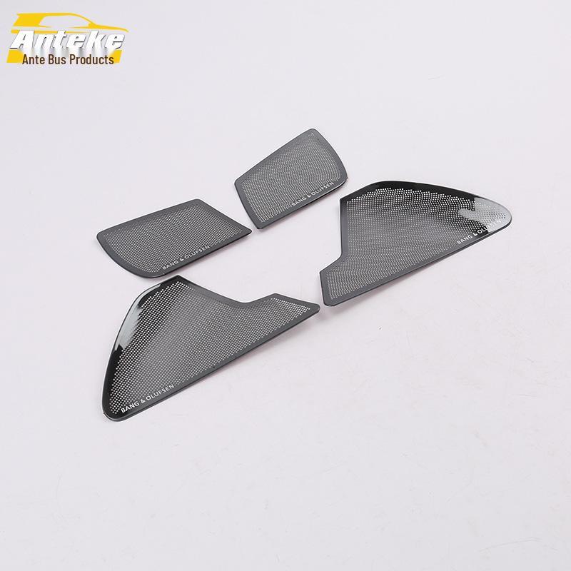A6L Inner Door Panel Speaker Decorative Cover for 2017, Door Speaker Box Sequin Interior Trim