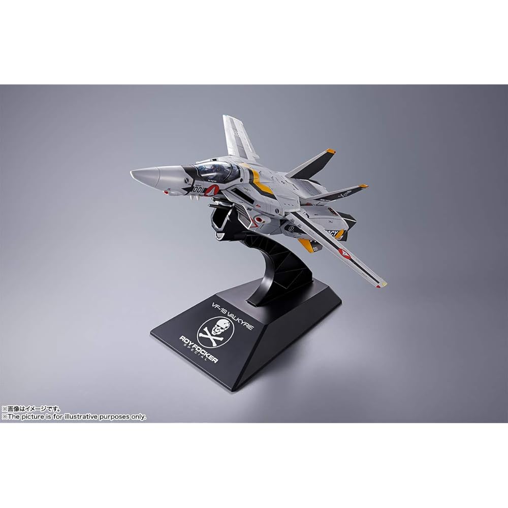 TAMASHII NATIONS DX Chogokin VF-1S Valkyrie Roy Focker Special 300mm Action Figure ABS PVC Diecast Painted