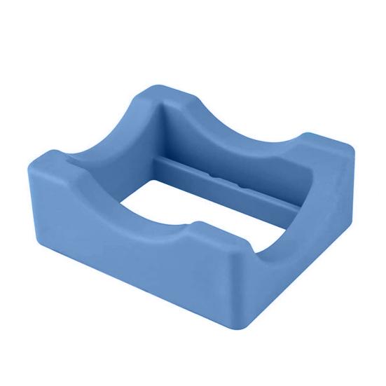 Silicone Cup Holder Tray with Built-in Slot for Crafts Small Flexible Stand for Vinyl Decals Mug Decorating Accessory