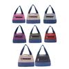 Lunch Bag Large Opening Design with Thickened Structure Oxford Carrier Large Capacity Lunch Bag for Office Students