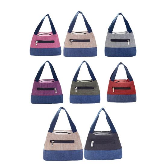 Lunch Bag Large Opening Design with Thickened Structure Oxford Carrier Large Capacity Lunch Bag for Office Students