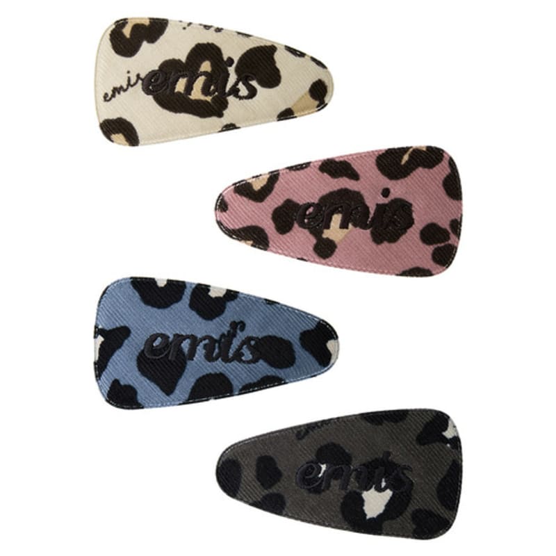 

EMIS CORDUROY EMIS LEOPARD HAIRPIN BLUE