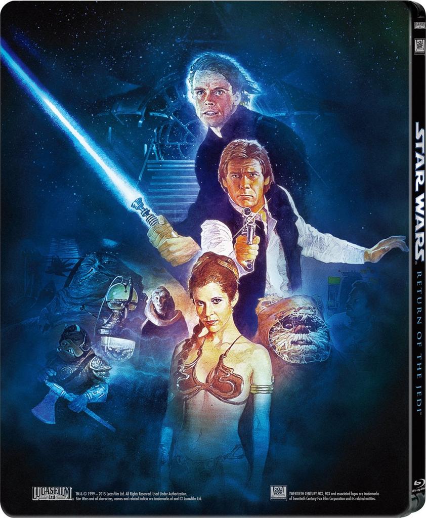 Star Wars Episode Return of the Jedi Steelbook Edition VI [Blu-ray]