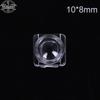 50pcs/set  30 60 Degree LED Lens Reflector Collimator For 5050 SMD 10X8mm Convex Optical Lens Reflector Collimator