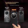 Gilded Genuine Leather with Lens FilmHuawei Mate70 Pro Phone Case Mate70 Pro+ Matte Leather Electroplated Lens Full Coverage Ultra-Thin Shockproof