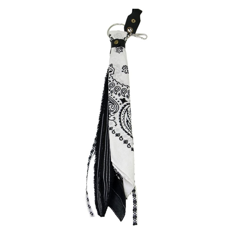 Rock Punk Motorcycle Handlebar Decoration Hip Hop Wallet Chain Universal Metal Keychain