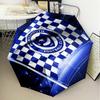 1PC Ports Fc Crest Printed Umbrella Folding umbrella, automatic umbrella 8-Frame for Travel, camping Fan gifts Christmas Gifts