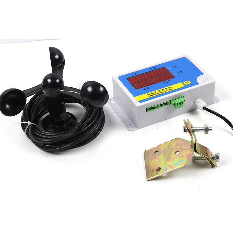 Tower Crane Wind Speed Anemometer and Alarm Device