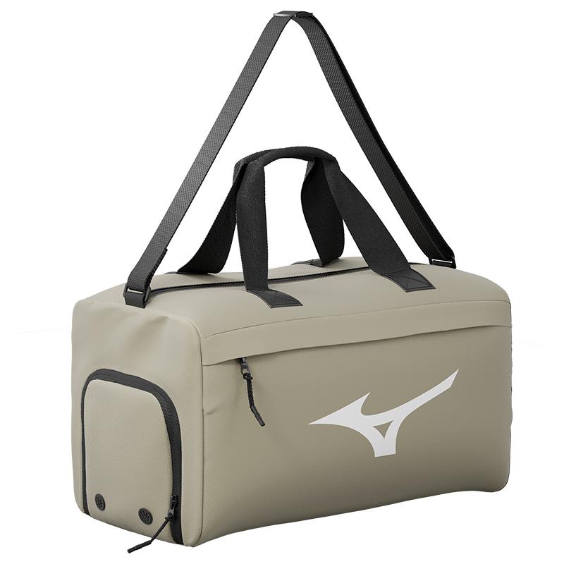 New Mizuno Polyester Travel Bag, Gym Bag, Crossbody Bag Swim Bag Unisex Black N3CMC004-39