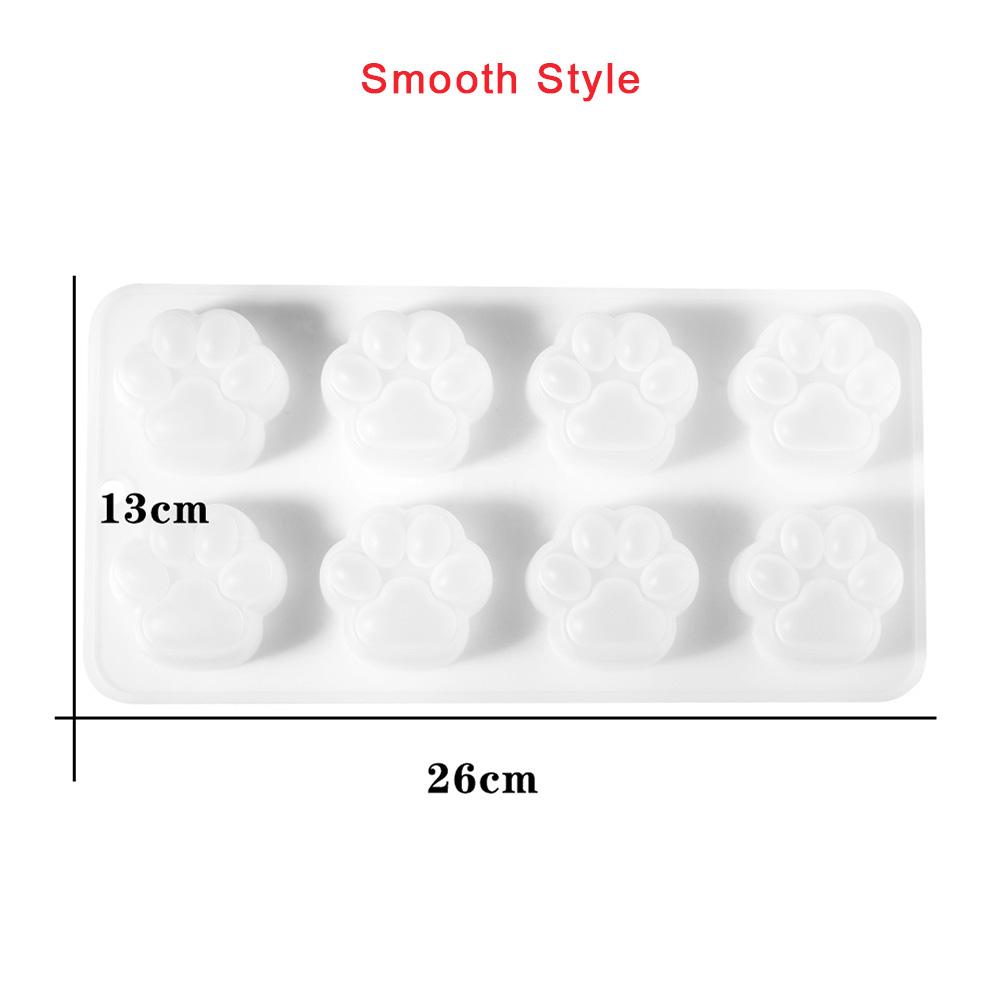 Cat Paw Pendant Silicone Mold Keychain Pendants Epoxy Resin Molds for DIY Epoxy Resin Crafting Mould Jewelry Making Crasfs