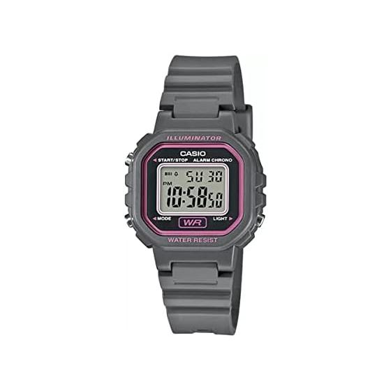 CASIO Цифровые часы Чипкаши Дешевые Casio LA-20WH-8A Женские Девичьи Детские Серые x Розовые Зарубежная Модель [Параллельный Импорт]