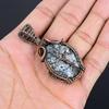 Pinolith 999 Copper Wire Wrapped Pendant, Handmade Gemstone Pendant , Gift For Mom Antique Jewelry
