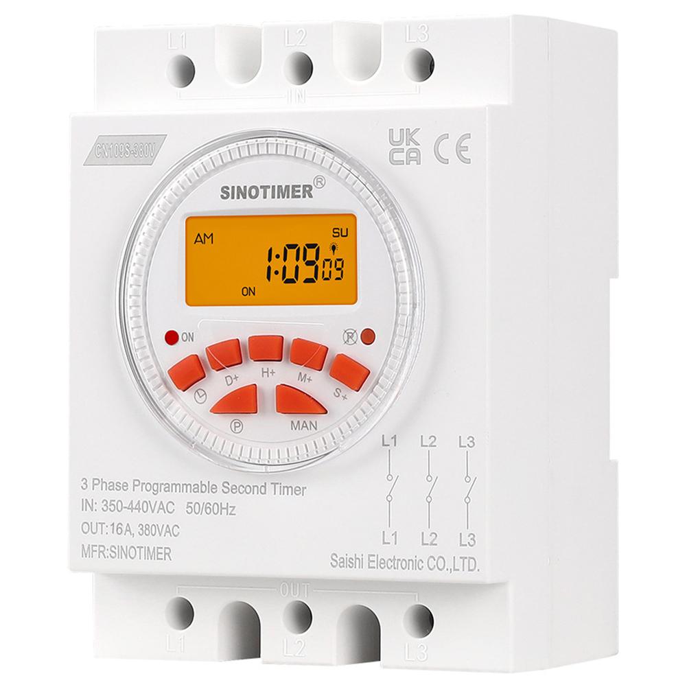 

Programmable Time Switch Relay Timer Switch for LED Light/Exhaust Fan/Water Pump