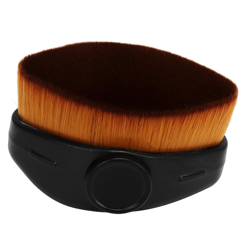 Perie Praf Unghii Portabilă Moale pentru Îndepărtarea Prafului Curățare pentru Machiaj Manichiură Negru