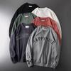 Heavy Weight American Spring and Autumn Export Tail Letter Sweatshirt