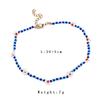 Women's Necklace Bohemian Style Handmade Seed Bead Woven Small Flower Color Clavicle Necklace
