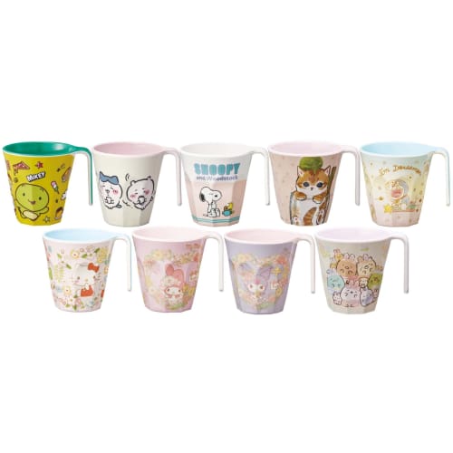 Skater Melamine Tumbler with Handle, 300ml, Pok?mon Cafe Art, MTH3-A
