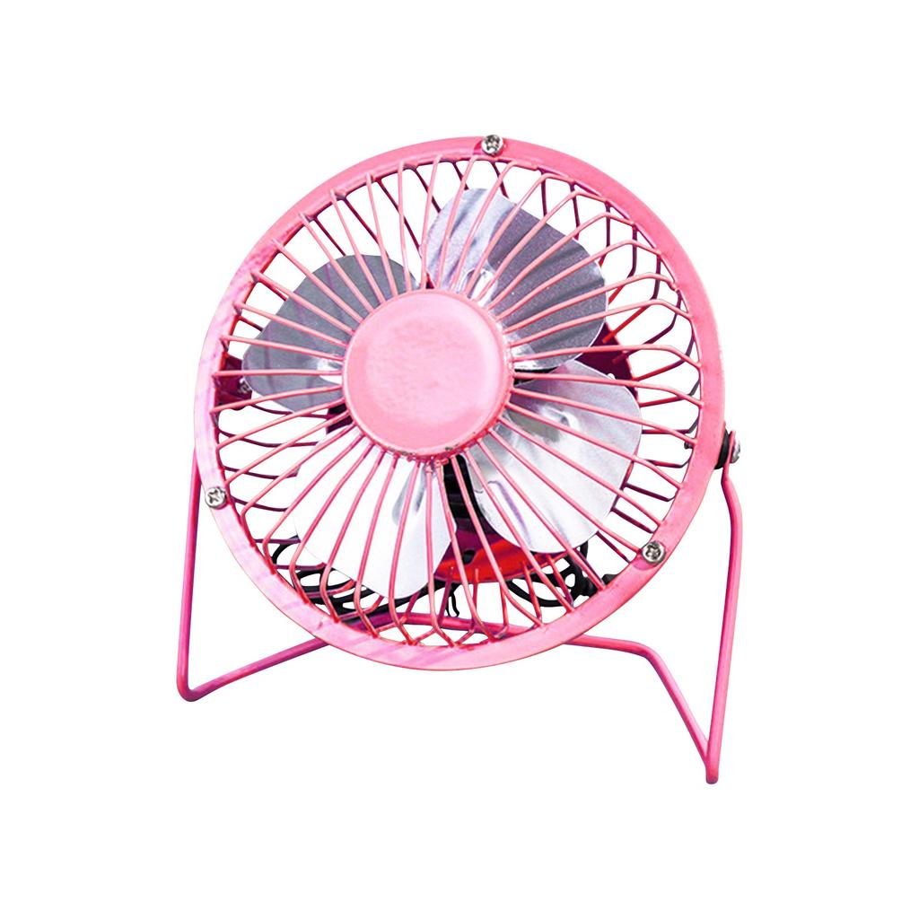 4inch Portable C Ooling Desk  Cooler USB Rechargeable Office Metal Fan