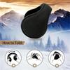 Thicken Retractable Headphones Fleece Warmer Earmuff Warm Plush Cloth Ear Muffs Cover Earwarmers Earlap Warmer Ear Protector