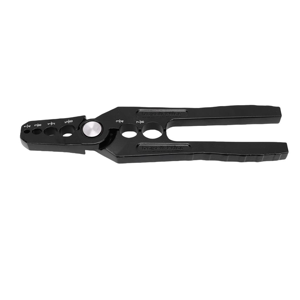 Copper Tube Rounder Manual 6 Hole Flat Pipe Repairer Pliers Tubing Repair Tool for Diameter 1 4in 3 8in 1 2in 5 8in 3