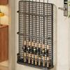 Wall Mounted Umbrella Holder Metal Mesh Storage Rack with Drip Tray & Installation Kit for Home Entryway