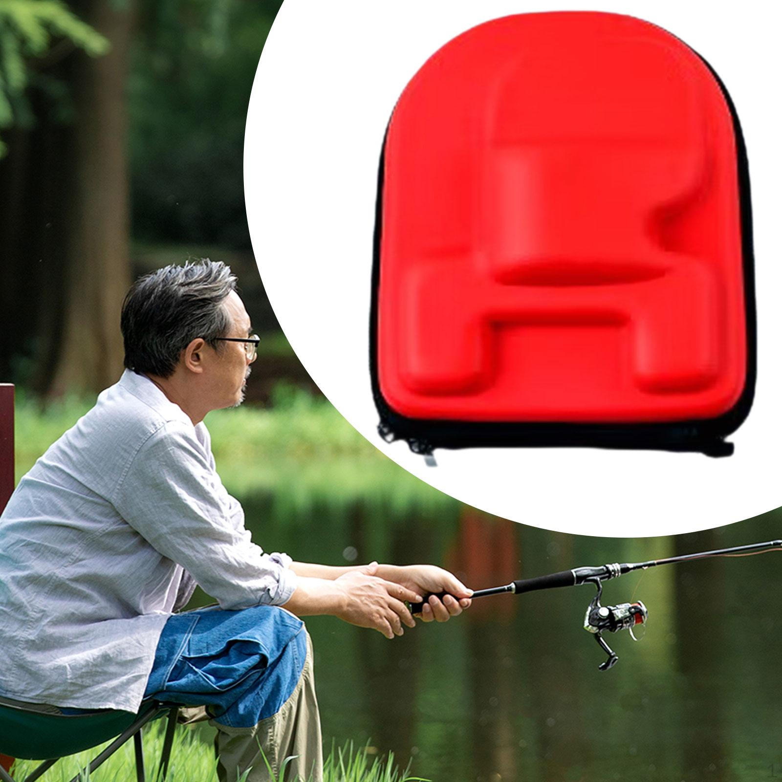 

Чехол для катушки Baitcasting, защитный чехол для рыбалки, противоударный для Baitcaster Red For Right Hand