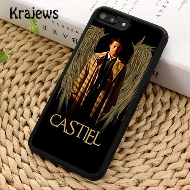 Krajews Castiel Angel of the Lord Supernatural Phone Case Cover For IPhone 18 17 Air 16 15 14 Plus 11 12 13 Pro Max Fundas