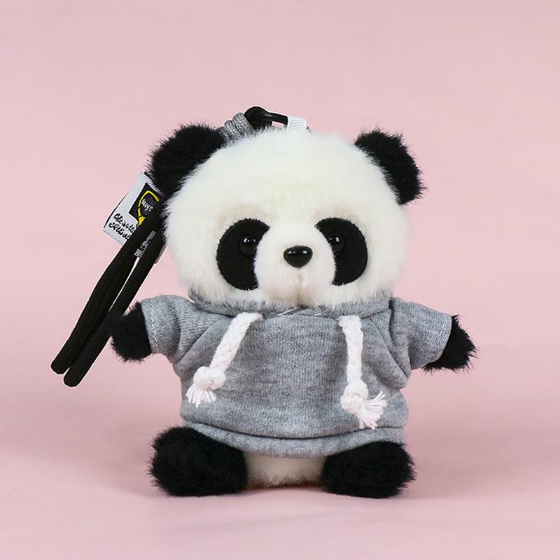 Premium Scented Panda Pendant Backpack: Dressed-Up Panda Doll In Various Styles