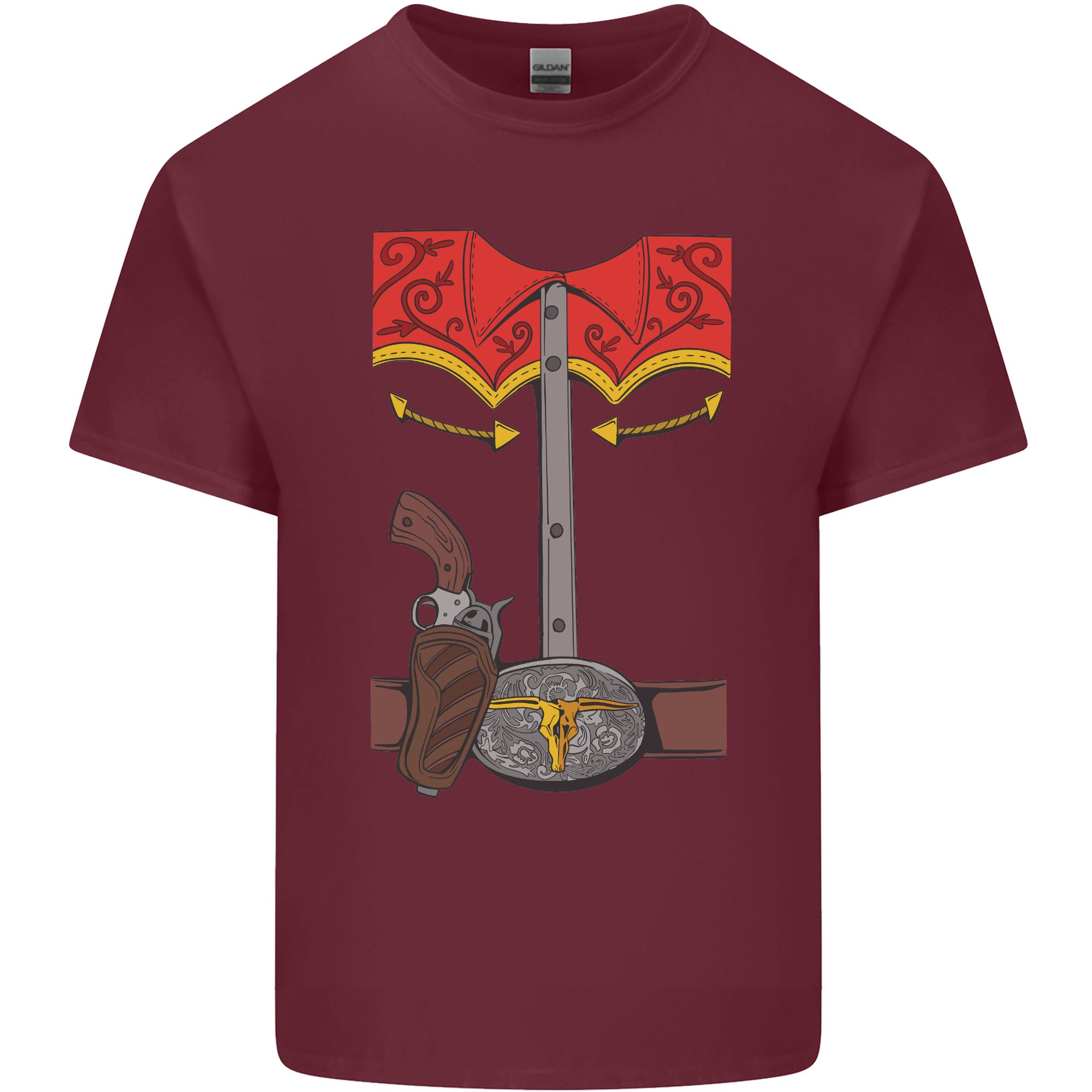 Cooy Fancy Dress Costume Outfit Stag Do Unisexs Light Cotton Tshirt S