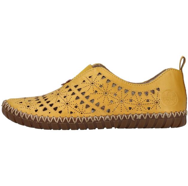 

Женские слипоны Rieker Damen m2852 gelb