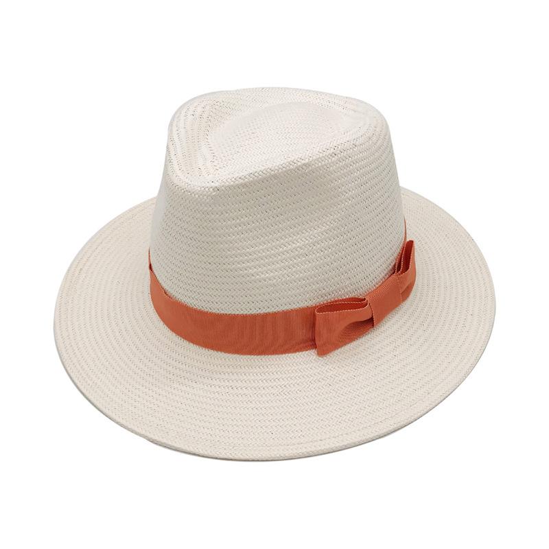 Recommended Self-Produced Men'S And Women'S Five-Point Fine Grass Multi-Color Summer Sun Protection And Sunshade Panama Straw Hat