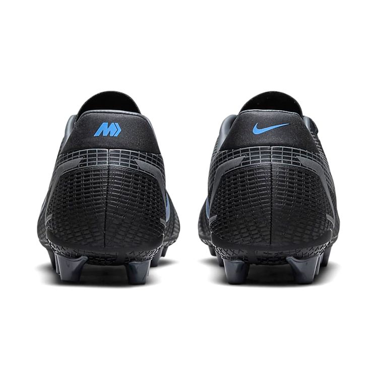 Nike Mercurial Vapor 14 Academy Laced Round Toe Low Top AG Soccer Shoes Men sneaker Black CV0967-004