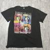 Vintage Led Zeppelin Robert Plant 1990 Manic Nirvana Tee Black T-Shirt XL AU8 Unisex T-Shirt