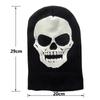 Fashion Halloween Skeleton Ghost Gloves Hat Creative Luminous Half Finger Full Fingers Print Warm Breathable Gloves Gifts