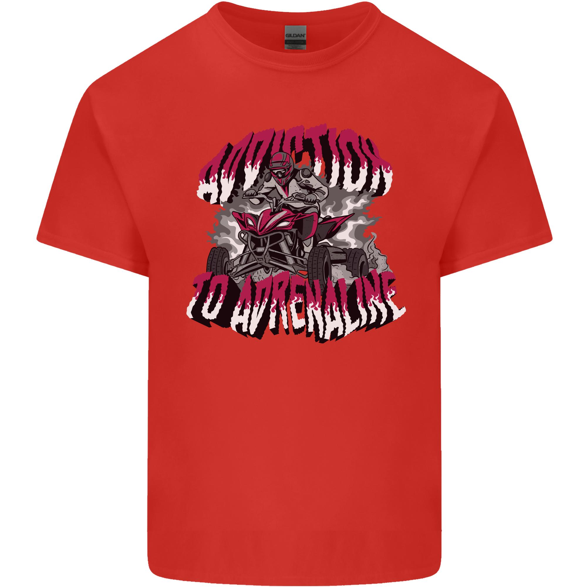 ATV Quad Biking Adrenaline Biker Off Road Unisexs Light Cotton TShirt S