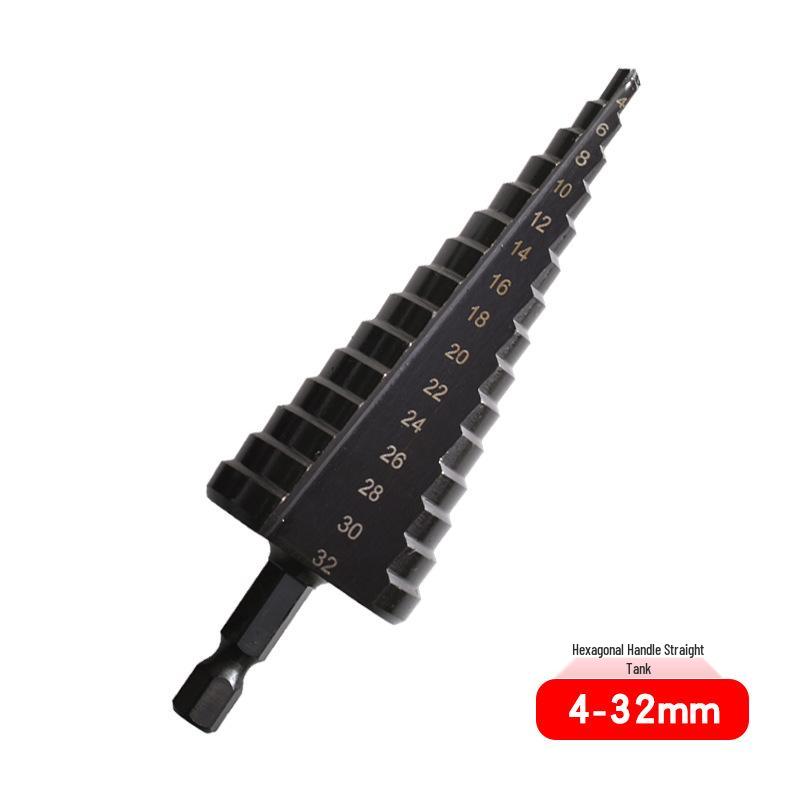 Hex Shank Step Drill Bit Set for Woodworking and Hole Enlarging