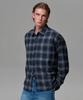 ERA Unisex Vintage Check Shirt - Blue Gray