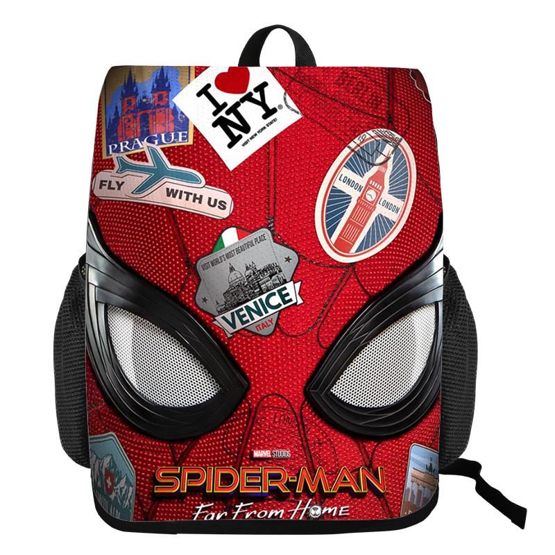 Spiderman Far From Home Stylish School Backpack With Removable Cover And Durable Design