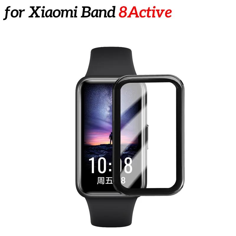 Smartwatch Screen Protectors for Xiaomi Miband 10 9Pro 8 9Active 3D Curved Flexible Anti-scratch Protective Films for Mi Band 10