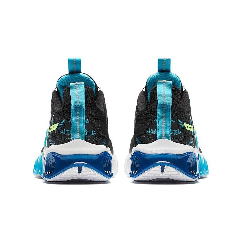 Anta Kids Energy Ring 9.0 Comfortable Non-Slip Wear-Resistant Low-Top Running Shoes Kids Running Shoes Black Blue 312345580-E