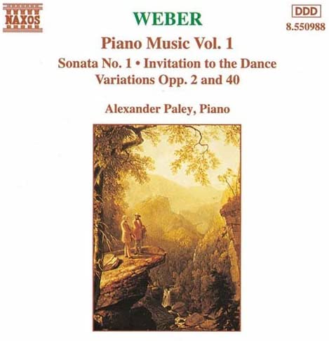 

CD BARRY - Weber: Piano Sonata No. 1 / Invitat Japan Obi Classical Used