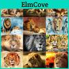 5d Animal Diamond Mosaic Painting Painting Lion And Sheep Rhinestone Pictures Art Cross Stitch Kits Home Decors Gifts