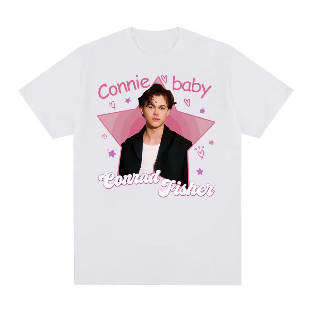 2026 Conrad Fisher Connie Baby T Shirts Men Women Fashion Aesthetic Short Sleeve T Shirt Vintage Casual Cotton Popular Tshirts